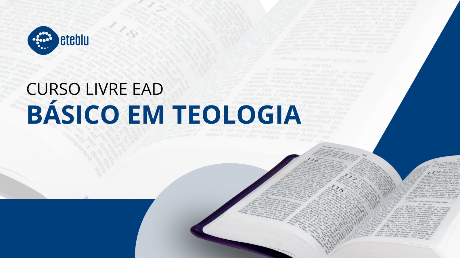 Capa do curso Básico em Teologia | EAD